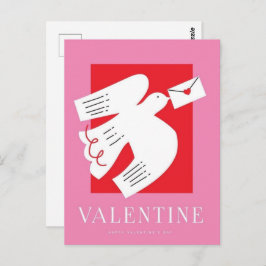 Cartão Postal Valentine's Day  Be Mine Valentine's Day Card