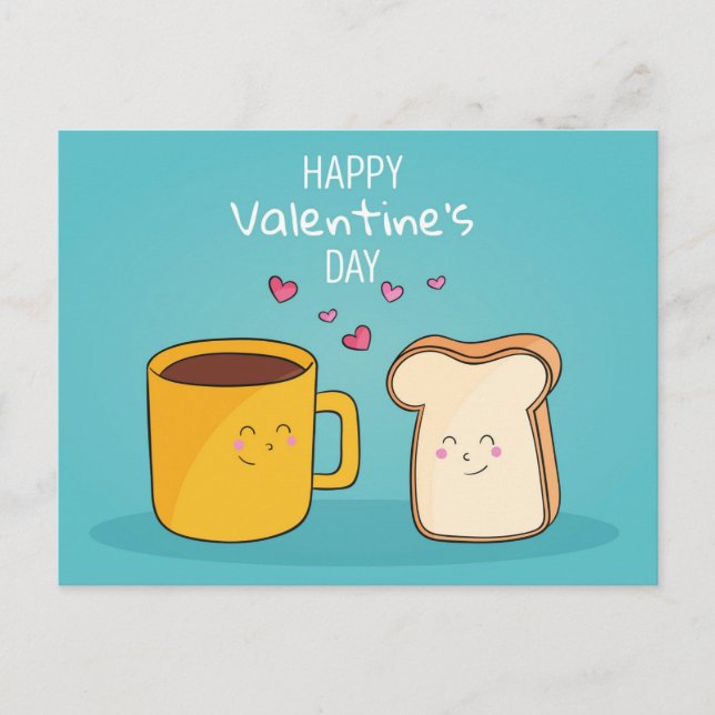 Cartão Postal Valentine's Day Postcard (Frente)