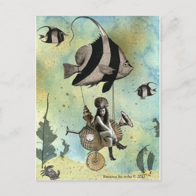 Cartão Postal Valenzia e seu Angelfish Racer (Frente)