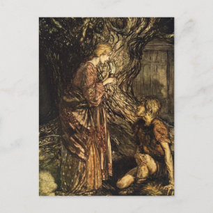 Cartão Postal Valkyrie de Rackham