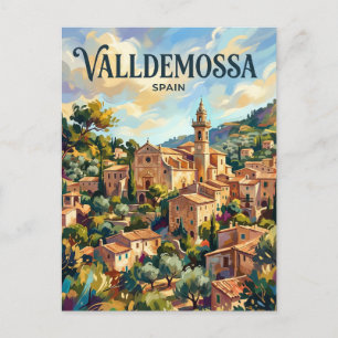 Cartão Postal Valldemossa Espanha