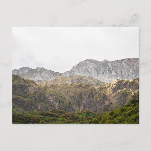 Cartão Postal Valle de Lago, Somiedo Natural Park in Spain (Frente)