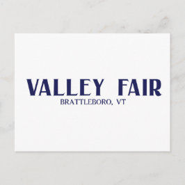 Cartão Postal Valley Fair