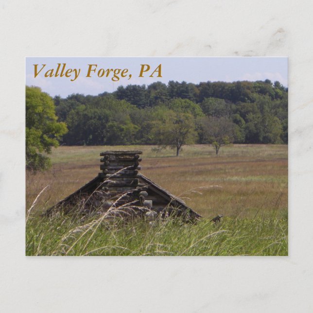 Cartão Postal Valley Forge Postcard (Frente)