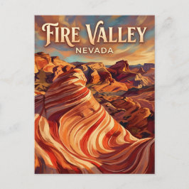 Cartão Postal Valley of Fire Nevada