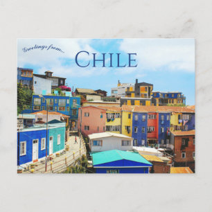 Cartão Postal Valparaíso Chile