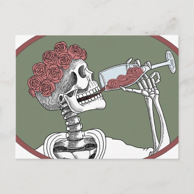 Cartão Postal vamos beber (Frente)