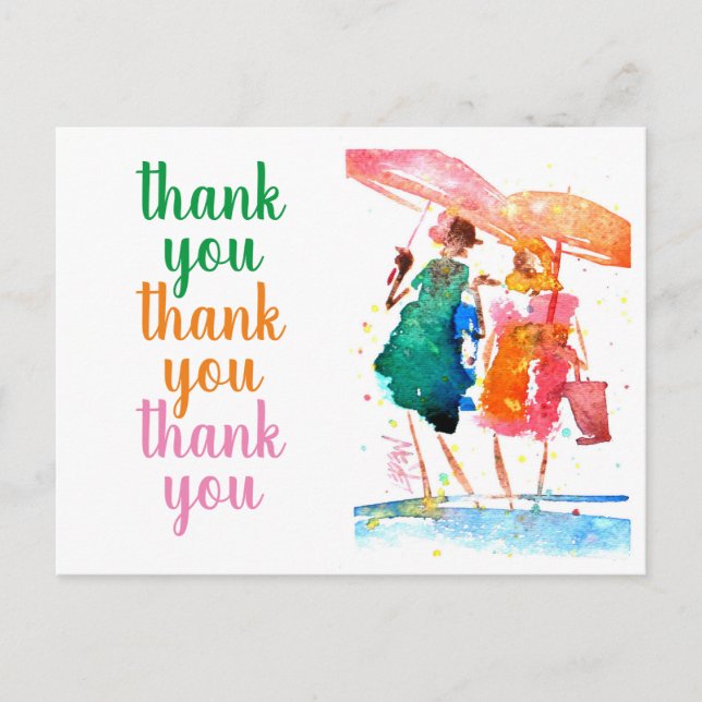 Cartão Postal Vamos caminhando e conversando #140106 (Frente)