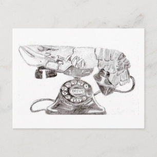 Cartão Postal Vamos Chat!