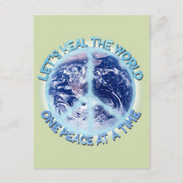 Cartão Postal Vamos curar o Mundo