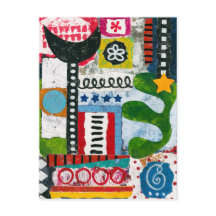 Cartão postal Vamos dançar