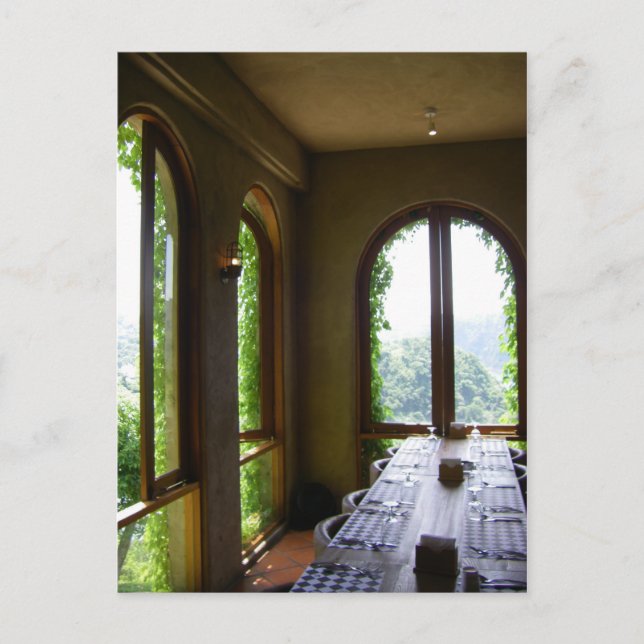 Cartão Postal Vamos Dine Junto Algum Tempo (Frente)