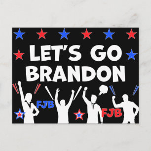CARTÃO POSTAL VAMOS GO BRANDON