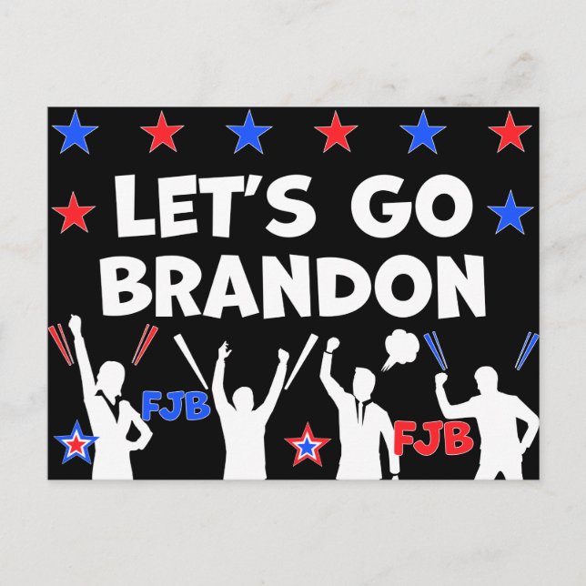 CARTÃO POSTAL VAMOS GO BRANDON (Frente)