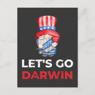 Cartão Postal Vamos Go Darwin