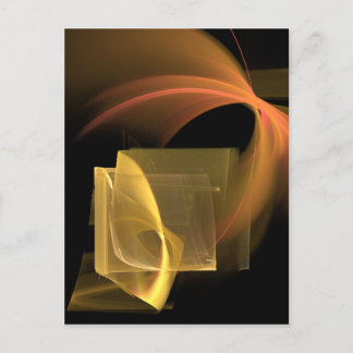 Cartão Postal Vamos Juntos Abstrato Moderna Arte