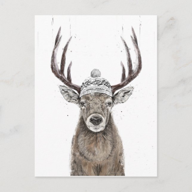 Cartão Postal Vamos para fora (Frente)