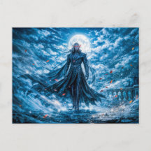 Vampiro de Fantasia Dinâmica em Atmo Noturno Dramá