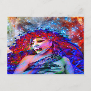 Cartão Postal Vampiro espacial