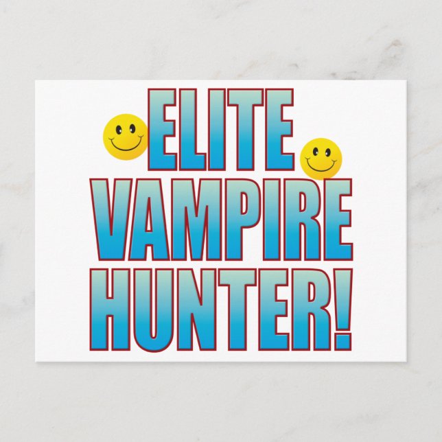 Cartão Postal Vampiro Hunter Life B (Frente)