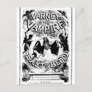 Cartão Postal Vampiro Varney