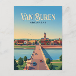Cartão Postal Van Buren EUA