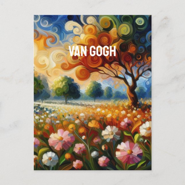 Cartão Postal Van gogh (Frente)