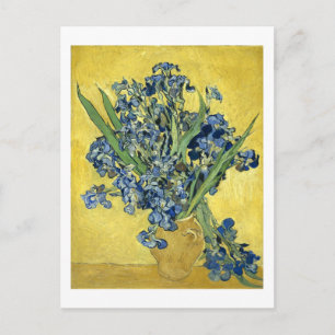 Cartão Postal Van Gogh Ainda Vase, Irrises (F678) Belas Artes