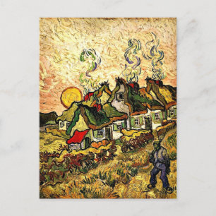 Cartão Postal Van Gogh: Algodão Assustado no Sol