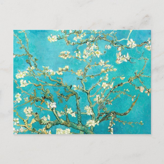 Cartão Postal Van Gogh Almond Blossoms (Frente)