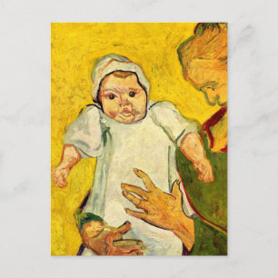 Cartão Postal Van Gogh - Augustine Roulin e seu bebê