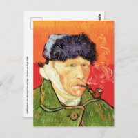 Van Gogh - Autorretrato com Orelha Enfaixada e Cac