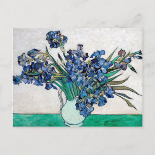 Cartão Postal Van Gogh Blue Irises