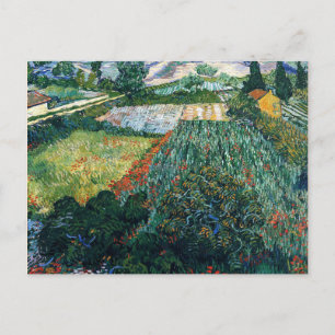 Cartão Postal Van Gogh - Campo com Poppies