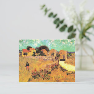 Cartão Postal Van Gogh - Casa de Campo na Provença,