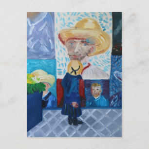 Cartão Postal Van Gogh e Susan Payne-Trutna autorretratos
