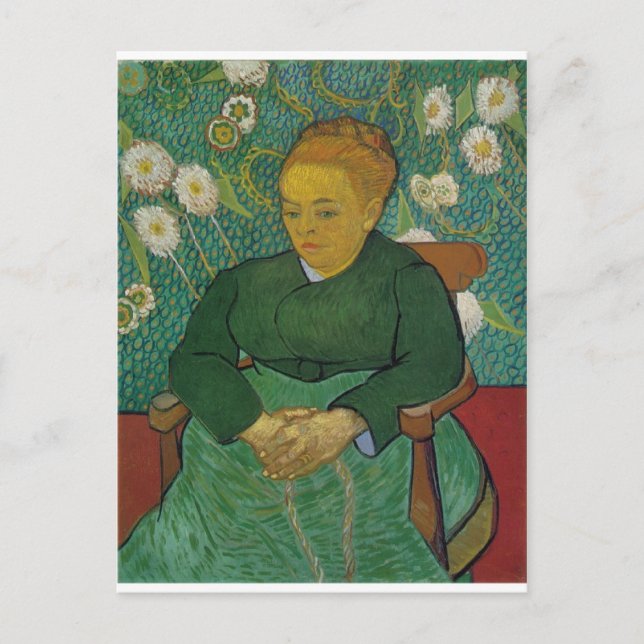 CARTÃO POSTAL VAN GOGH - LA BERCEUSE (AUGUSTINE ROULIN) (Frente)