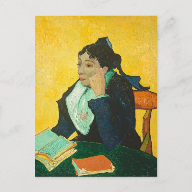Cartão Postal Van Gogh - Madame Joseph-Michel Ginoux, (Frente)