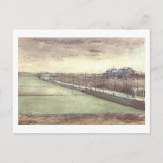 Cartão Postal Van Gogh Meadows Rijswijk e Schenkweg (F910)