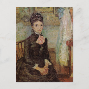 Cartão Postal Van Gogh, Mulher Sentada ao lado de um Berço, Arte