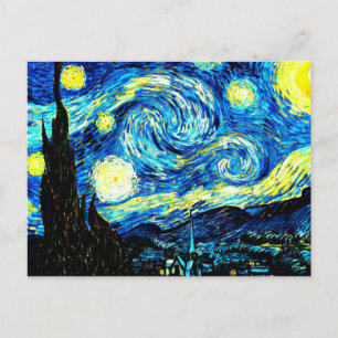 Cartão Postal Van Gogh - Noite Estrelada
