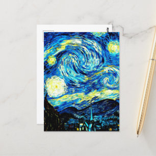 Cartão Postal Van Gogh - Noite Estrelada