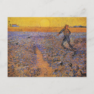 Cartão Postal Van Gogh, O Poder, Impressionismo Vintage Arte