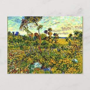 Cartão Postal Van Gogh - Pôr do sol em Montmajour