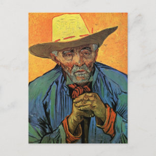 Cartão Postal Van Gogh Retrato da Paciência Escalier Vintage Ar