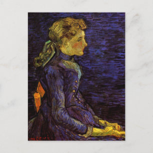 Cartão Postal Van Gogh, Retrato de Adeline Ravoux, Arte Vintage