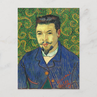 Cartão Postal Van Gogh | Retrato de Félix Rey | 1889