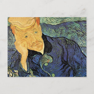 Cartão Postal Van Gogh; Retrato do Doutor Gachet, Arte Vintage
