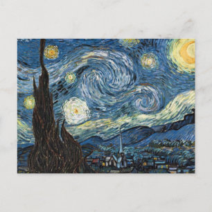Cartão Postal Van Gogh Starry Night