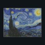 Cartão Postal Van Gogh // Starry Night<br><div class="desc">Cartão de Posto de Noite Estelar Van Gogh</div>